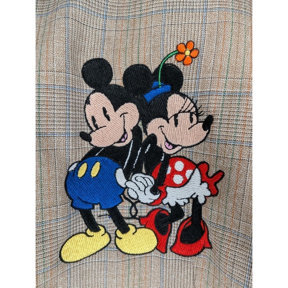 Too Cute Guetta Brothers Vintage Disney Mickey Minnie Men's Vest (1992) Size M/L - Picture 6 of 10